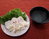 湯煎でやわらかジューシー！簡単 鶏ハム作り方6写真