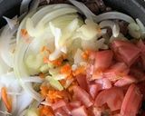 牛小間肉でスパイスミックスカレー作り方2写真