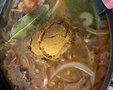 牛小間肉でスパイスミックスカレー作り方3写真