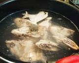 カワハギ頭の味噌汁作り方3写真