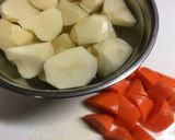 身体があったまる　ひき肉入すいとん作り方1写真