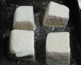 揚げ焼き豆腐♪しめじ沢山麺つゆをかけて作り方5写真