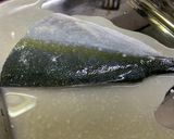 イナダの塩こうじ漬けを焼きました作り方3写真
