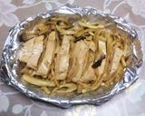 鶏胸肉とエリンギのチーズ焼き作り方3写真
