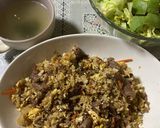 中華惣菜で簡単石焼きビビンバ風！作り方6写真