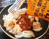 再現簡易レシピ？☆松屋のごろチキカレー作り方2写真