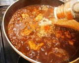 再現簡易レシピ？☆松屋のごろチキカレー作り方3写真