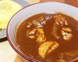 再現簡易レシピ？☆松屋のごろチキカレー作り方4写真