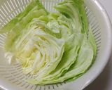 スキレットで作る焼き鳥缶キャベツ焼き作り方1写真