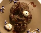 ハロウィンに♡頭蓋骨のミートローフ作り方10写真