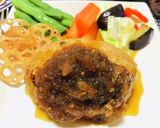 ハンバーグ栄養満点夕飯メニュー作り方1写真