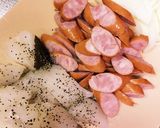 タラとウインナーの味噌クリームパスタ作り方2写真