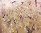タラとウインナーの味噌クリームパスタ作り方4写真