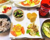 簡単小松菜と椎茸と卵のお味噌汁作り方4写真