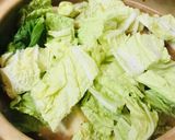 鍋の素●鮭切り身の味噌煮込み餅うどん鍋作り方1写真