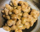 毎日の納豆●水菜の茎でシャキシャキと作り方2写真