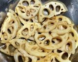 れんこんのカレー焼き作り方2写真