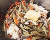 鶏もも肉＆ゴボウの炊き込み御飯作り方11写真