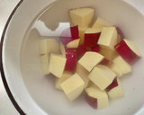 ストウブで炊く さつまいもご飯作り方1写真