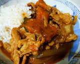 めんつゆでササッ。かぼちゃと豚肉のカレー作り方14写真