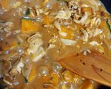 めんつゆでササッ。かぼちゃと豚肉のカレー作り方13写真