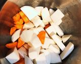 ホットクックでかぶの鶏ミンチあんかけ作り方1写真