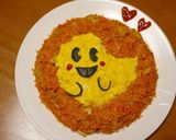 好きな形に☆かんたんオムライス作り方3写真
