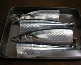 グリルいらずの☆サンマの塩焼き作り方1写真