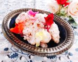 カリフラワーのゆかりヨーグルト和え♬作り方4写真