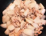 ★味しみ肉大根★作り方3写真