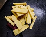 簡単！さつまいもと白菜のお味噌汁☆九州風作り方1写真