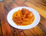 俺の味噌タットリタン手羽元じゃが煮込み作り方13写真