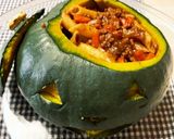 カボチャ丸ごとグラタン作り方5写真