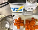 人参のグラッセ　ハンバーグに添えて♡作り方6写真