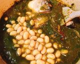 ほうれん草丸ごと！トマトサバカレー♡作り方5写真