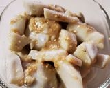 里芋のレンチン胡麻味噌絡め作り方7写真