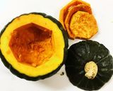 可愛いまるごとかぼちゃグラタン作り方1写真