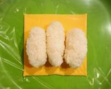 ハロウィン・キャラ弁　ジャックオランタン作り方2写真