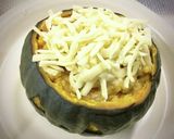 可愛いまるごとかぼちゃグラタン作り方8写真