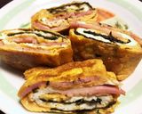 ベーコンと海苔の玉子焼き作り方4写真