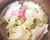 ベーコンと白菜の食べるあったかスープ作り方1写真
