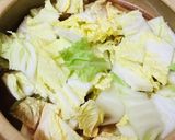 鍋の素●鶏肉と水菜の煮込ラーメンキムチ鍋作り方1写真