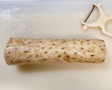 長芋の醤油炒め＊作り方1写真