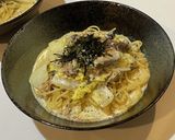 鯖と白菜☆味噌クリームパスタ作り方5写真
