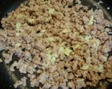 ヘルシー！ノンオイル！にんにく肉味噌！作り方2写真