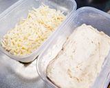 レンジdeもっちりお豆腐蒸しケーキ作り方7写真