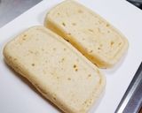 レンジdeもっちりお豆腐蒸しケーキ作り方12写真