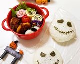 お弁当に☆ジャックのハロウィンおにぎり☆作り方10写真