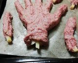 ハロウィンパーティー☆ゾンビハンバーグ2作り方3写真