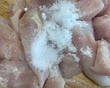 鶏むねやわらか😋チキンカツ揚げ焼きで簡単作り方2写真